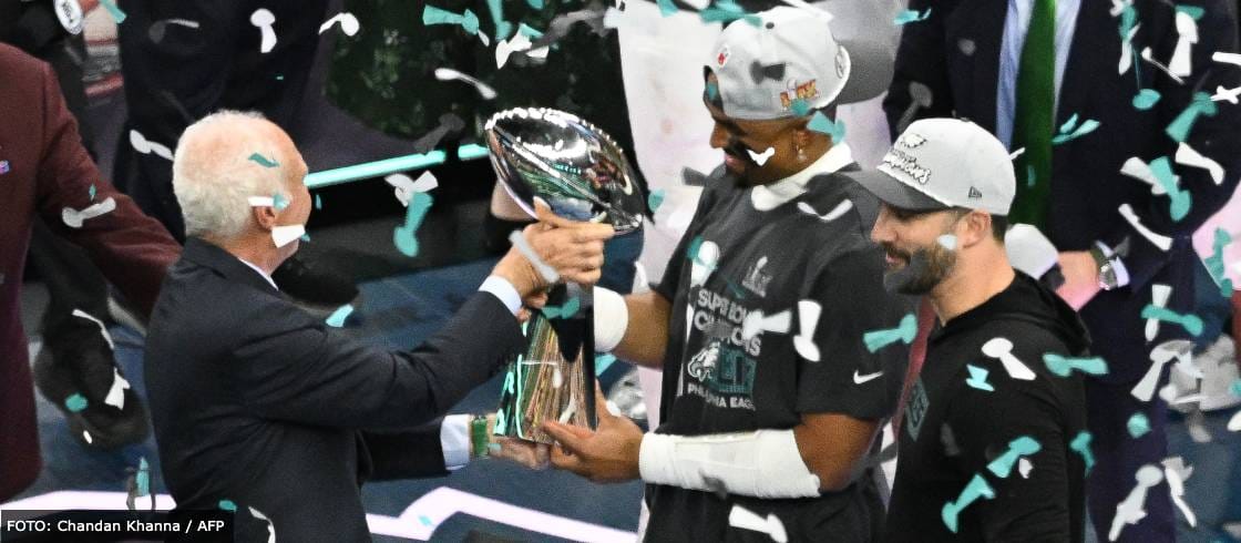 Eagles impedem tricampeonato do Chiefs + futebol + NBA